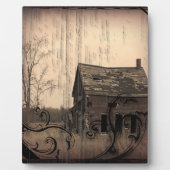 Western-Bauernhofssaison Fotoplatte (Vorderseite)