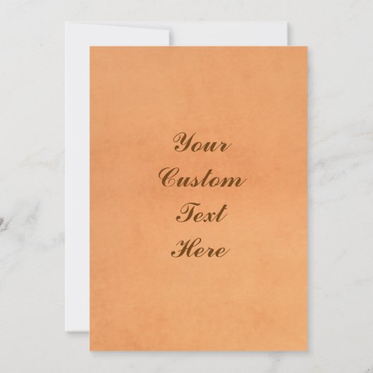 Western bearbeitete Wedding Einladung (Rückseite)