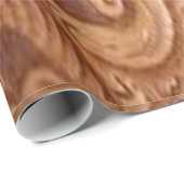 Western bearbeitetes ledernes geschenkpapier (Rolleneckpunkt)