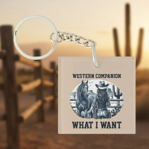 Western Begleiter Schlüsselanhänger
