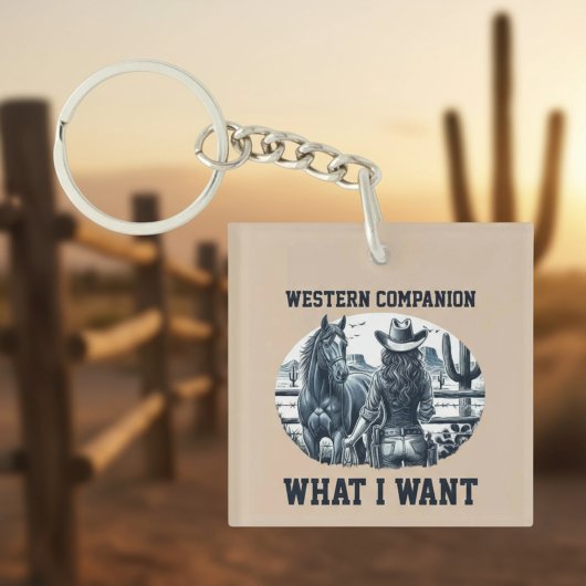 Western Begleiter Schlüsselanhänger