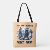 Western Begleiter Tasche (Rückseite)