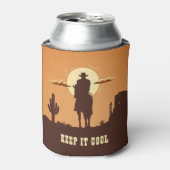 Western behielt es cool dosenkühler (Kanne Vorderseite)