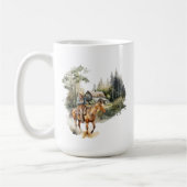 Western Bible Verse Cowboy Version Kaffeetasse (Links)