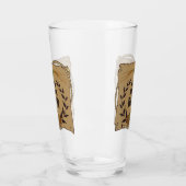 Western-Bierglas Glas (Links)