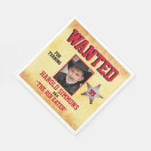 Western Birthday Gewollt Serviette (Ecke)