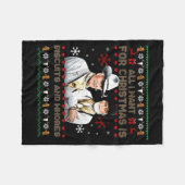 Western Biscuits And S Christmas Quote Fleecedecke (Vorderseite (Horizontal))