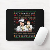 Western Biscuits And S Christmas Quote Mousepad (Mit Mouse)