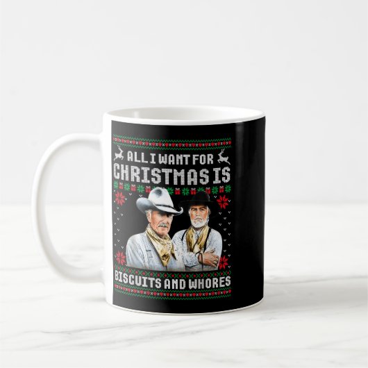 Western Biscuits And S Christmas Quote Retro  Kaffeetasse (Links)