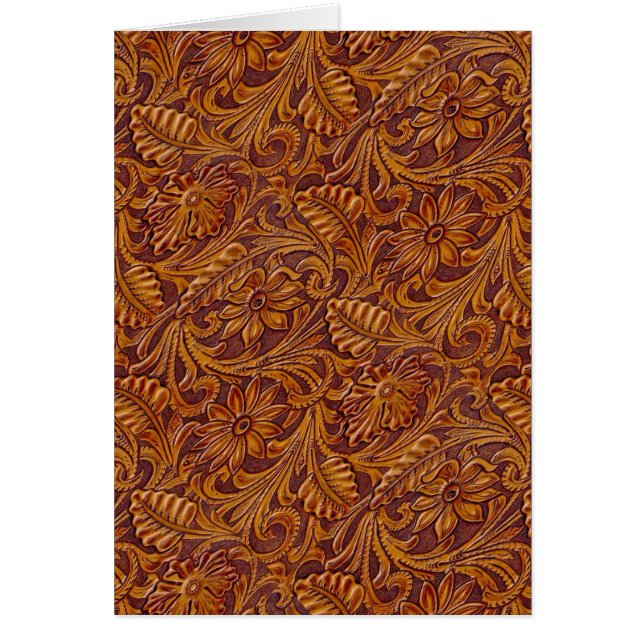 Western-Blätterdruckvorlage (Vorne)