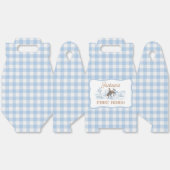 Western Blue Cowboy Rodeo Birthday Geschenkschachtel (Ungeklappt)