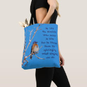 Western Bluebird-Angebot Tasche (Von Nahem)