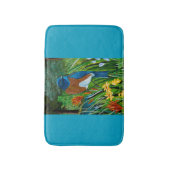 Western Bluebird Bath Mat Badematte (Vorderseite Vertikal)
