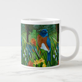 Western Bluebird Cup Jumbo-Tasse