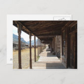 Western Boardwalk Postkarte (Vorne/Hinten)