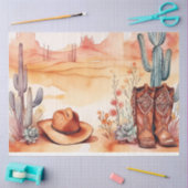 Western BoHo Aquarellfarbendekoupage Seidenpapier (Basteln)