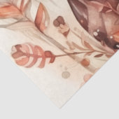 Western BoHo Aquarellfarbendekoupage Seidenpapier (Ausschnitt)