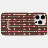 Western Boho Arrows Wüste Cowgirl Personalisiert Case-Mate iPhone Hülle (Rückseite (Horizontal))