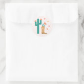 Western Boho Boot & Cactus Sticker (Tasche)