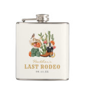 Western Boho Flachmann (Vorderseite)