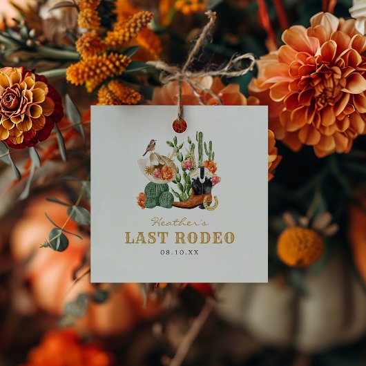 Western Boho Geschenkanhänger