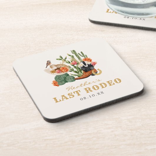 Western Boho Getränkeuntersetzer (Linke Seite)