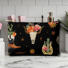 Western Boho Kosmetiktüte Zubehörtasche