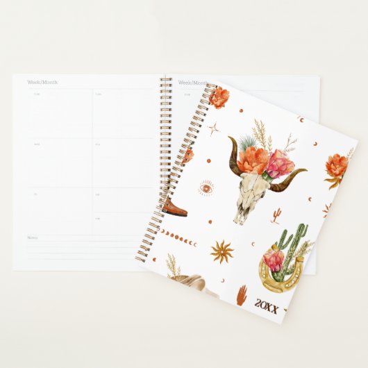 Western Boho Monthly Planer (Anzeige)