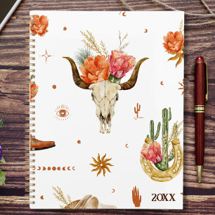 Western Boho Monthly Planer