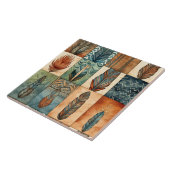 Western-Boho-Muster Fliese (Seite)