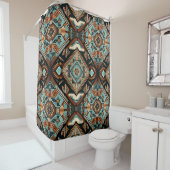Western Boho Pattern Duschvorhang (Beispiel)