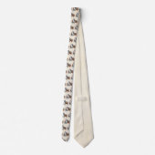 Western Boho Pattern Krawatte (Rückseite)