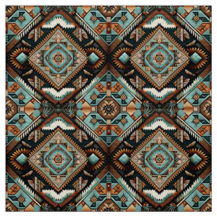 Western Boho Pattern Stoff