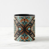 Western Boho Pattern Tasse (Zentrum)