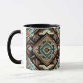 Western Boho Pattern Tasse (Links)