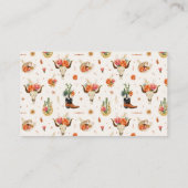 Western Boho Recipe Begleitkarte (Rückseite)