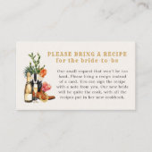 Western Boho Recipe Begleitkarte (Vorderseite)