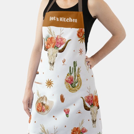 Western Boho Schürze