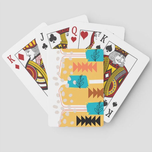 Western Boho Spielkarten (Rückseite)