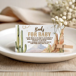 Western Books for Baby Card Begleitkarte