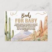 Western Books for Baby Card Begleitkarte (Vorderseite)