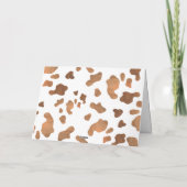 Western Boots & Bubbly Vielen Dank Brautparty Dankeskarte (Rückseite)