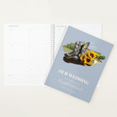 Western Boots Sonnenblumen Rustikale Hochzeit Planer (Anzeige)