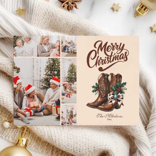 Western Bow & Boots Weihnachten 5 Foto
