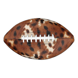 Western-Brauncreme-Hülle Football
