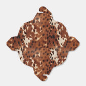 Western-Brauncreme-Hülle Geschenkschachtel (Ungefaltet)