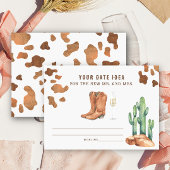 Western Brautparty Datum Nachttipps Datum jar Begleitkarte