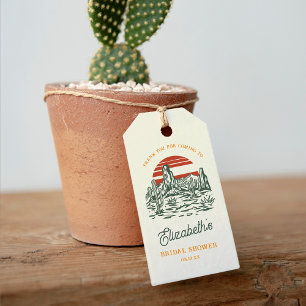 Western BRAUTPARTY Geschenkanhänger