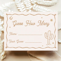 Western Brautparty schätzen, wie viele