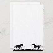 Western Briefpapier (Vorne/Hinten)